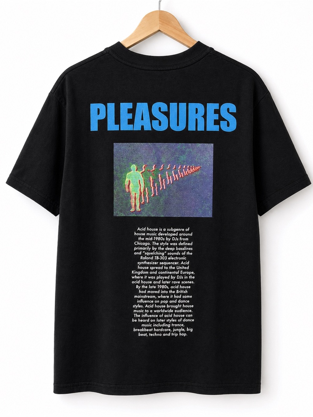 PLEASURES Rare Short Sleeve Graphic Tee Size M